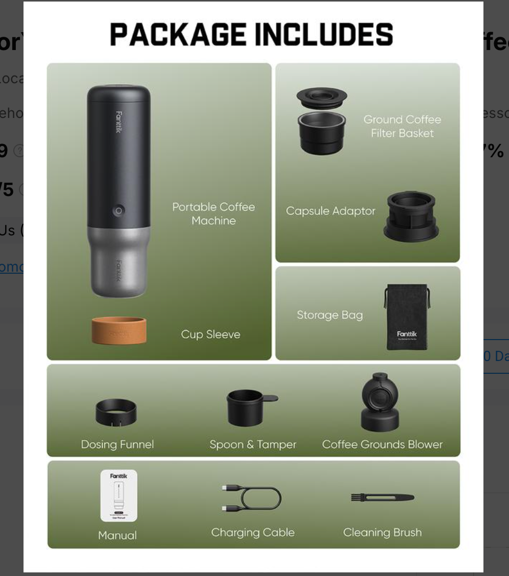 Portable Espresso Maker