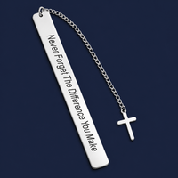 Inspirational Cross Bookmark