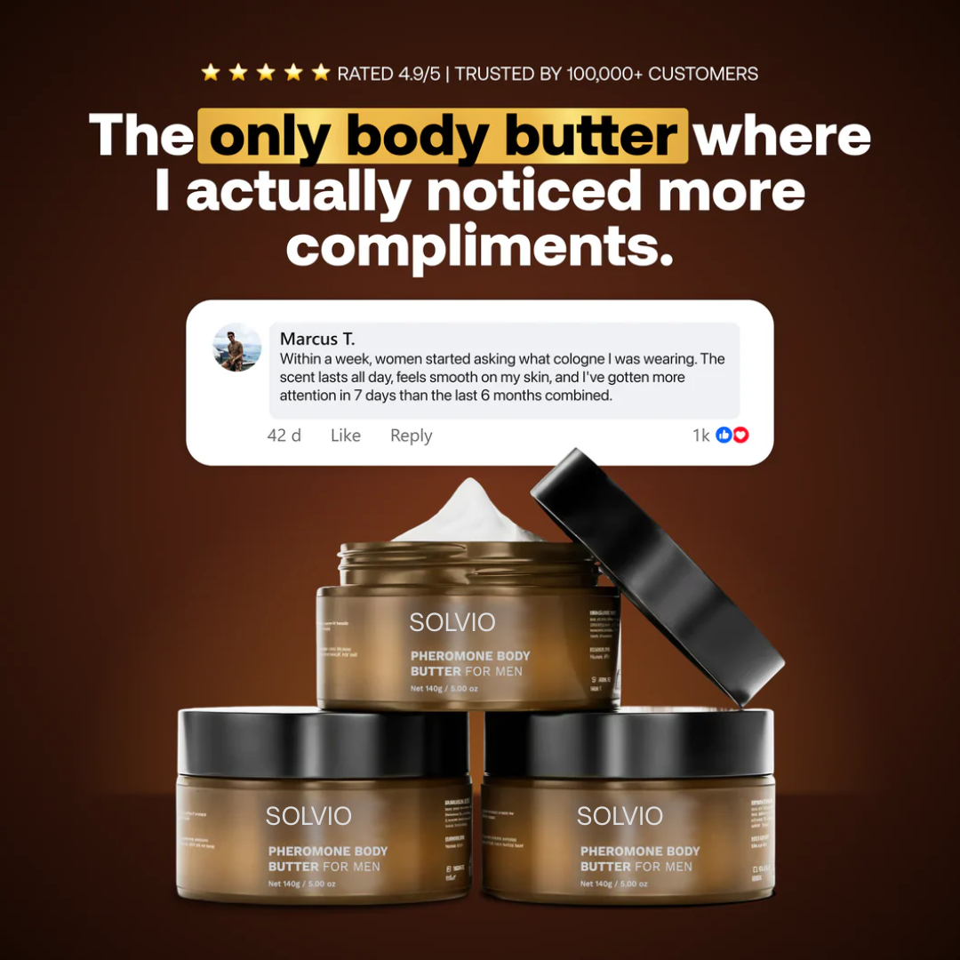 SOLVIO™ Pheromone Body Butter for Men