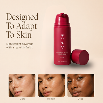 SOLVIO™ Skin-Adapting Foundation