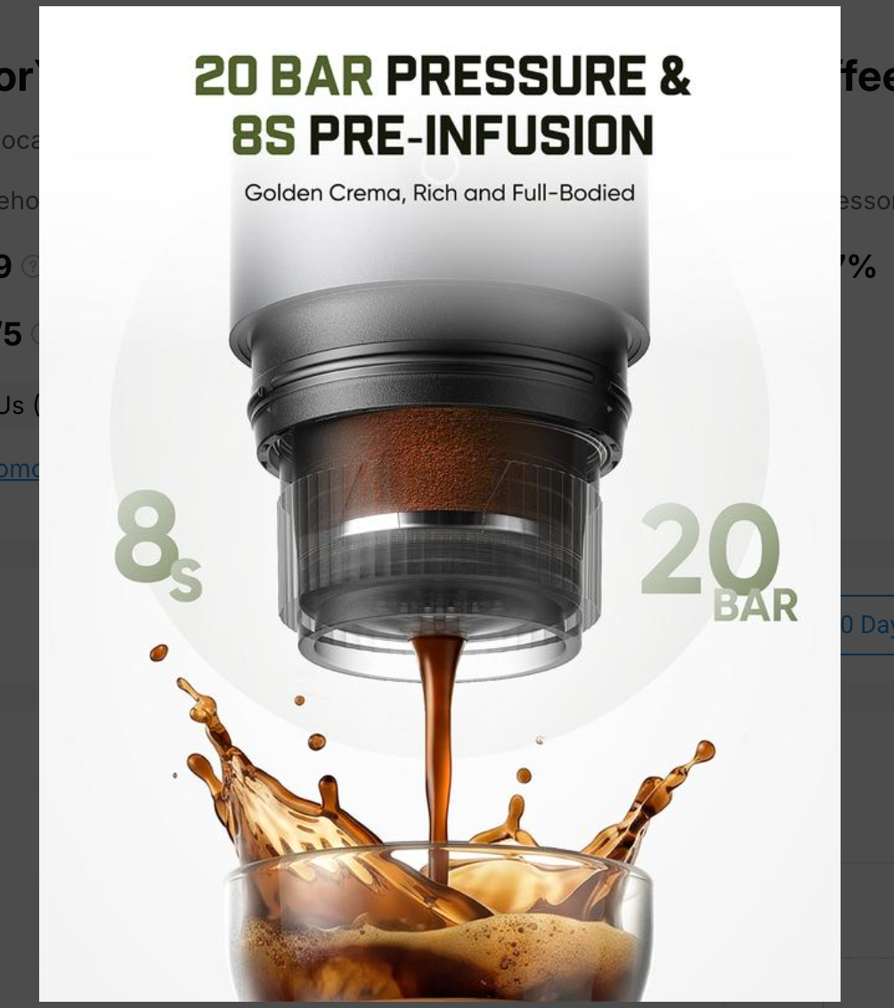 Portable Espresso Maker