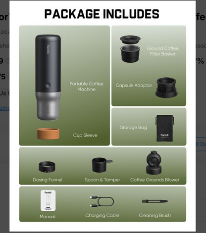 Portable Espresso Maker